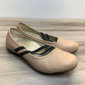 KURU Bella MJ Womens Size 8.5 Tan Plantar Fasciitis Comfort Ballet Flats Shoes